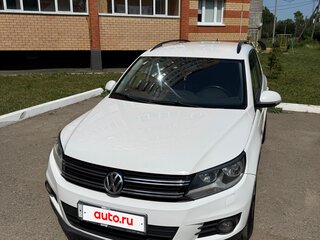 2012 Volkswagen Tiguan I Рестайлинг, белый, 1195000 рублей, вид 1