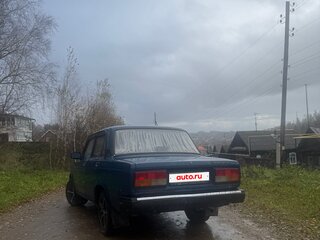 2004 Lada (ВАЗ) 2107, синий, 115000 рублей, вид 4