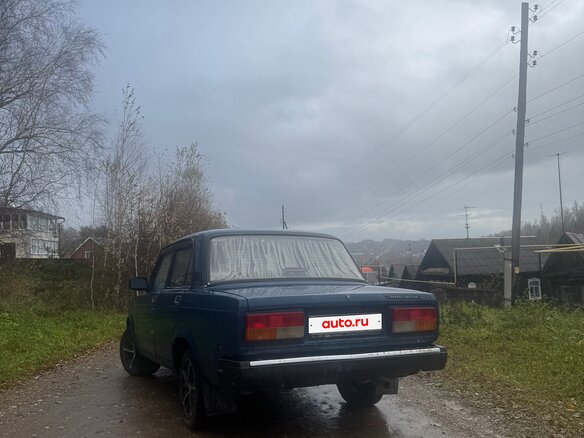 2004 Lada (ВАЗ) 2107, синий - вид 4