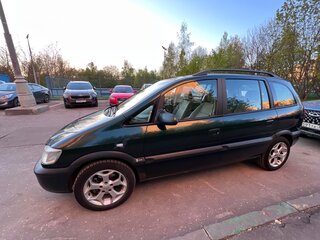 2004 Opel Zafira A Рестайлинг, зелёный, 400000 рублей, вид 4