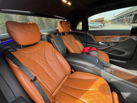 2018 Mercedes-Benz Maybach S-Класс 450 I (X222) Рестайлинг, чёрный, 4500000 рублей - вид 22