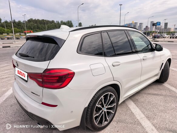 2019 BMW X3 30d xDrive III (G01), белый, 4300000 рублей - вид 7