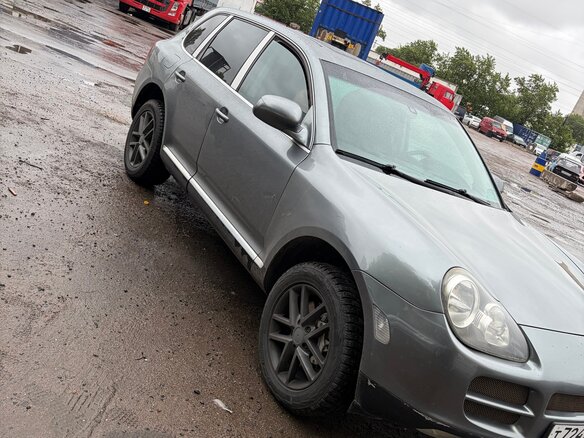 2003 Porsche Cayenne S I (955), серый, 1100000 рублей