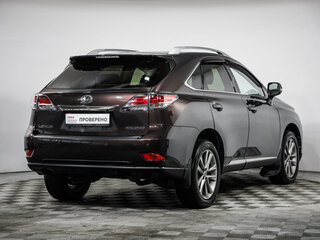 2012 Lexus RX 350 III Рестайлинг, жёлтый, 2049787 рублей, вид 5