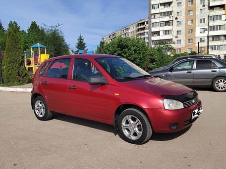2011 Lada (ВАЗ) Kalina I, красный, 260000 рублей, вид 3