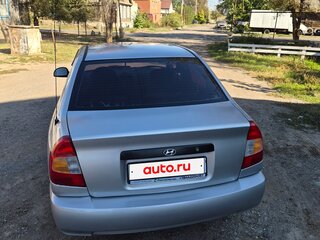 2007 Hyundai Accent ТагАЗ II, серебристый, 360000 рублей, вид 4