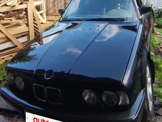 1991 BMW 5 серии 524d III (E34), чёрный, 260000 рублей, вид 3