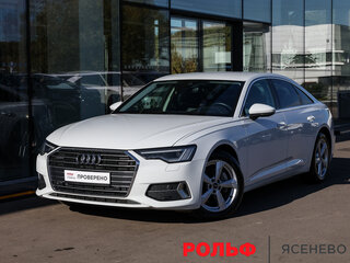2021 Audi A6 45 TFSI V (C8), белый, 3898000 рублей, вид 1