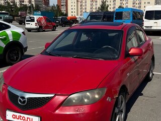 2005 Mazda 3 I (BK), красный, 330000 рублей, вид 2