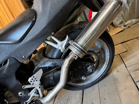 2003 Honda RVT 1000, синий, 400000 рублей, вид 4