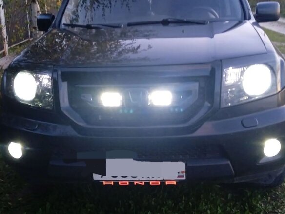 2008 Honda Pilot II, чёрный, 1000000 рублей - вид 7
