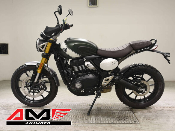 2025 Triumph Scrambler, зелёный, 670000 рублей - вид 2