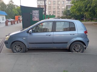 2003 Hyundai Getz I, голубой, 380000 рублей, вид 4
