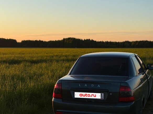 2010 Lada (ВАЗ) Priora I, серый, 220000 рублей - вид 7