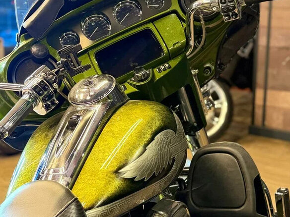 2017 Harley-Davidson CVO Limited, зелёный, 2700000 рублей - вид 6