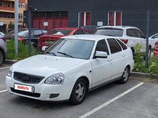2013 Lada (ВАЗ) Priora I, белый, 450000 рублей, вид 1