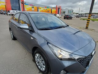 2020 Hyundai Solaris II Рестайлинг, серый, 1650000 рублей, вид 3