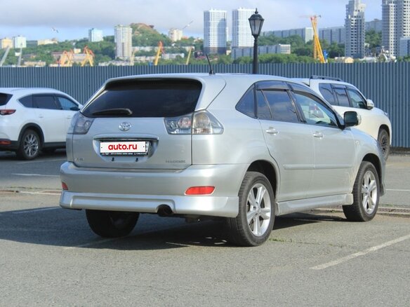2004 Toyota Harrier II (XU30), серый, 1200000 рублей - вид 4