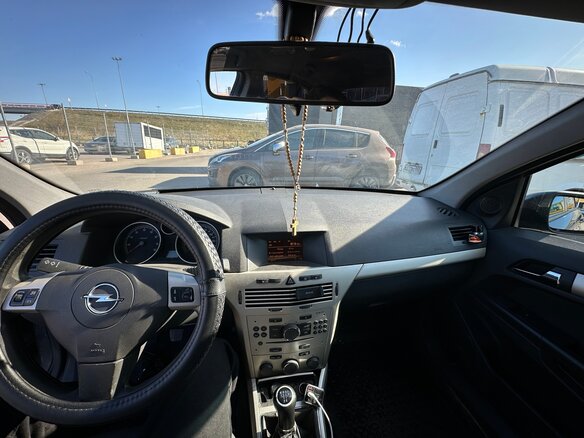 2008 Opel Astra H Рестайлинг, синий, 280000 рублей - вид 6