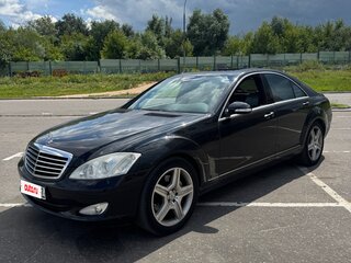 2009 Mercedes-Benz S-Класс 450 V (W221), чёрный, 900000 рублей, вид 1