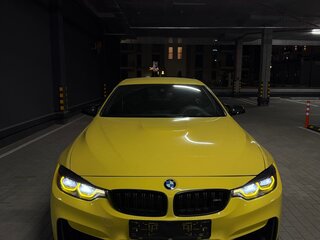 2018 BMW M4 Competition Package F82/F83 Рестайлинг, жёлтый, 4000000 рублей, вид 2