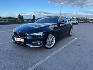 2017 BMW 4 серии Gran Coupe 420d F32/F33/F36 Рестайлинг, синий, 2800000 рублей, вид 1