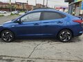 2021 Hyundai Solaris II Рестайлинг, синий, 1820000 рублей - вид 2