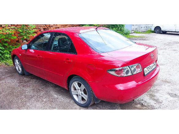 2006 Mazda 6 I (GG) Рестайлинг, красный - вид 6