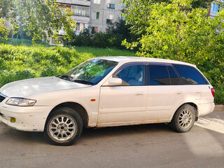 2001 Mazda Capella VI, белый, 400000 рублей, вид 4