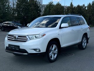 2012 Toyota Highlander II (XU40) Рестайлинг, белый, 1870000 рублей, вид 4