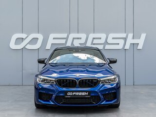 2019 BMW M5 Competition VI (F90), синий, 9580000 рублей, вид 3