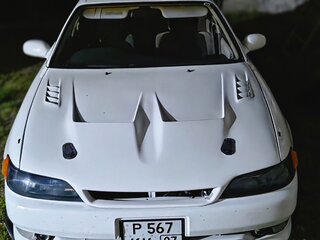 1996 Toyota Mark II VII (X90), белый, 650000 рублей, вид 1