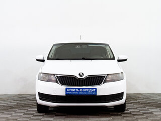 2018 Skoda Rapid I Рестайлинг, белый, 689000 рублей, вид 2
