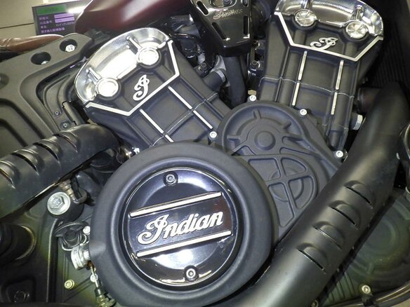 2021 Indian Scout, красный, 1277000 рублей - вид 6