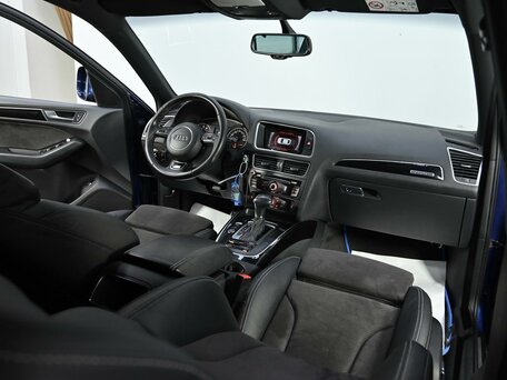 2016 Audi Q5 I (8R) Рестайлинг, синий, 1945000 рублей, вид 5
