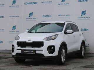 2017 Kia Sportage IV, белый, 1790000 рублей, вид 1