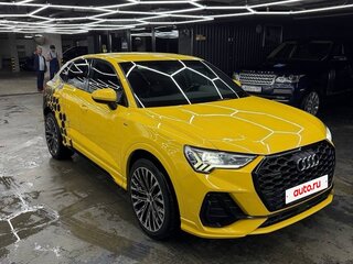 2021 Audi Q3 Sportback 40 TFSI II (F3), жёлтый, 4250000 рублей, вид 2