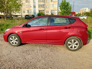 2012 Hyundai Solaris I, красный, 850000 рублей, вид 5