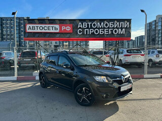 2016 Renault Sandero Stepway II, чёрный, 695000 рублей, вид 1