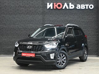 2021 Hyundai Creta I Рестайлинг, чёрный, 2190000 рублей, вид 1