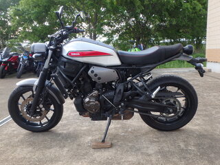 2020 Yamaha XSR700, серый, 745000 рублей, вид 1