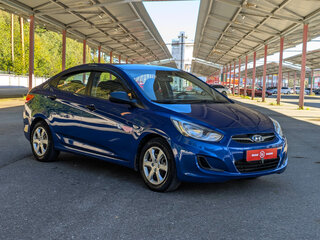 2012 Hyundai Solaris I, синий, 799900 рублей, вид 2