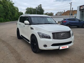 2014 Infiniti QX80 I, белый, 1950000 рублей, вид 4