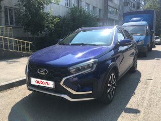 2025 Lada (ВАЗ) Vesta SW Cross I Рестайлинг (NG), синий, 1500000 рублей, вид 1