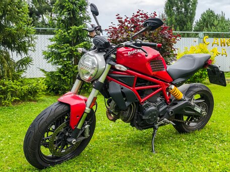 2017 Ducati Monster 797, красный, 549000 рублей, вид 1