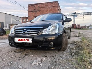 2014 Nissan Almera III (G15), чёрный, 490000 рублей, вид 2