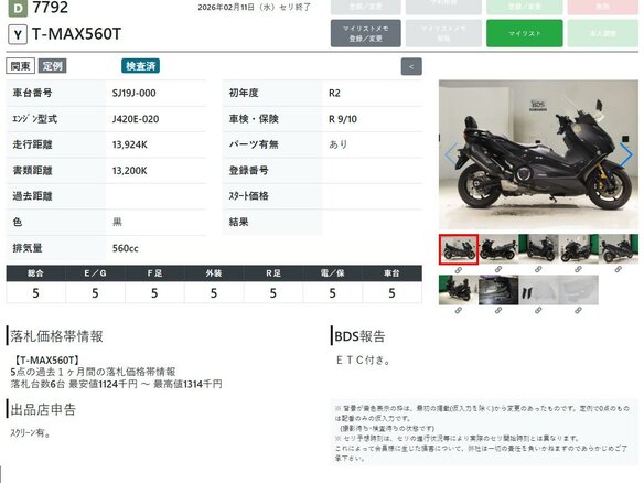 2020 Yamaha TMAX, чёрный, 999000 рублей - вид 10