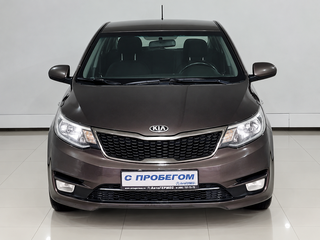 2015 Kia Rio III Рестайлинг, коричневый, 990000 рублей, вид 2