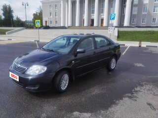 2006 Toyota Corolla IX (E120, E130) Рестайлинг, чёрный, 570000 рублей, вид 1