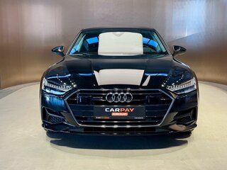 2023 Audi A7 40 TDI II (4K), чёрный, 6680000 рублей, вид 2